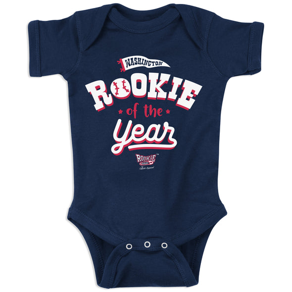 Washington Rookie of the Year | Washington Pro Baseball Baby Bodysuits or Toddler Tees