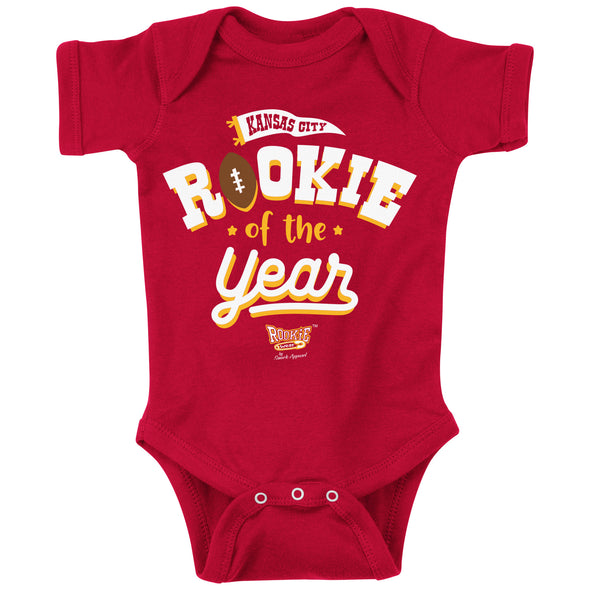 Kansas City Rookie of the Year | Kansas City Pro Football Baby Bodysuits or Toddler Tees