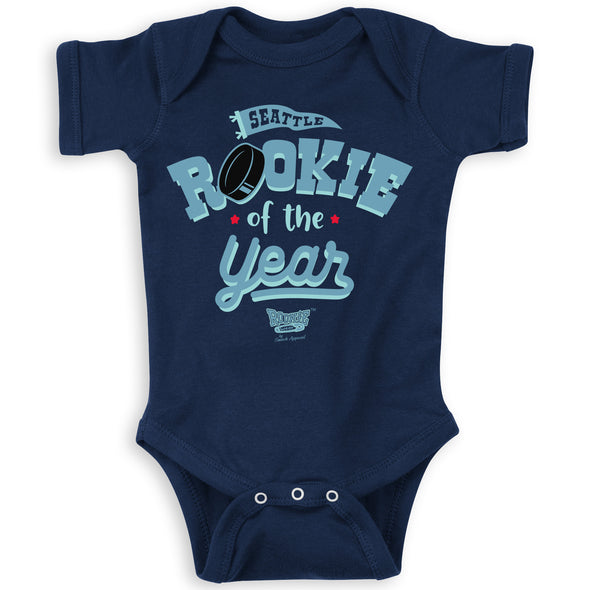 Rookie of the Year Baby Gifts for Seattle Hockey Fans