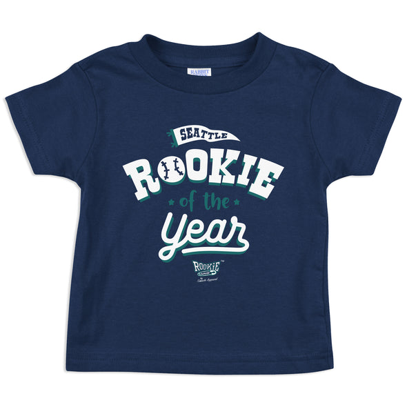 Seattle Baseball Rookie of the Year | Seattle Pro Baseball Baby Bodysuits or Toddler Tees