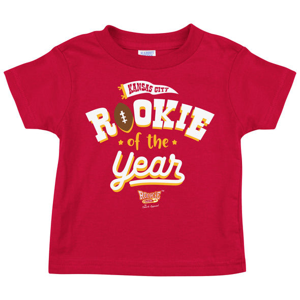 Kansas City Rookie of the Year | Kansas City Pro Football Baby Bodysuits or Toddler Tees