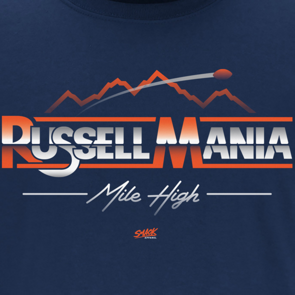 RussellMania Shirt for Denver Football Fans