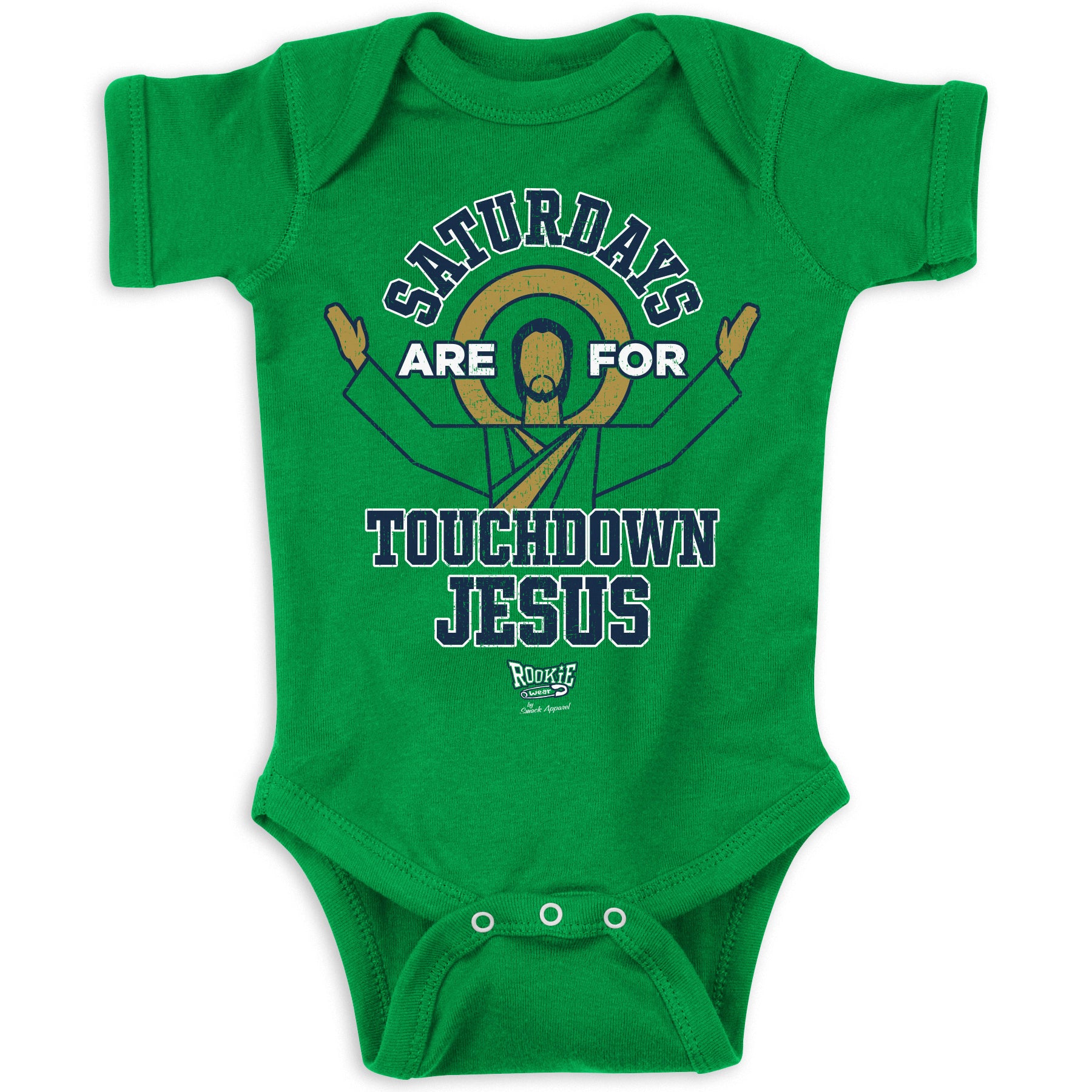 Saturdays Baby Apparel for Notre Dame College Fans (NB-7T) – Smack