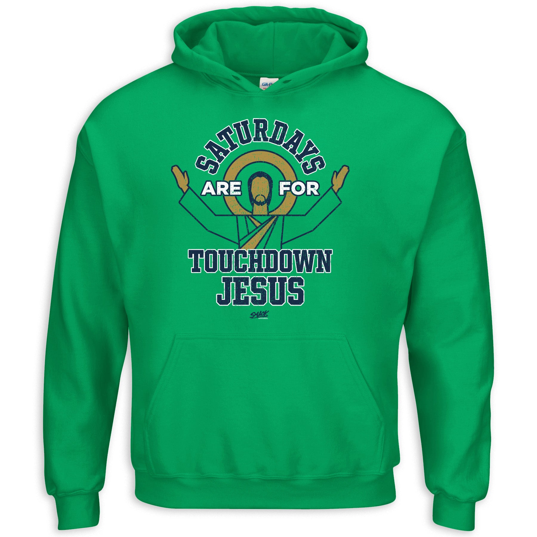 Saturdays are for TD Jesus T-Shirt for Notre Dame College – Smack Apparel