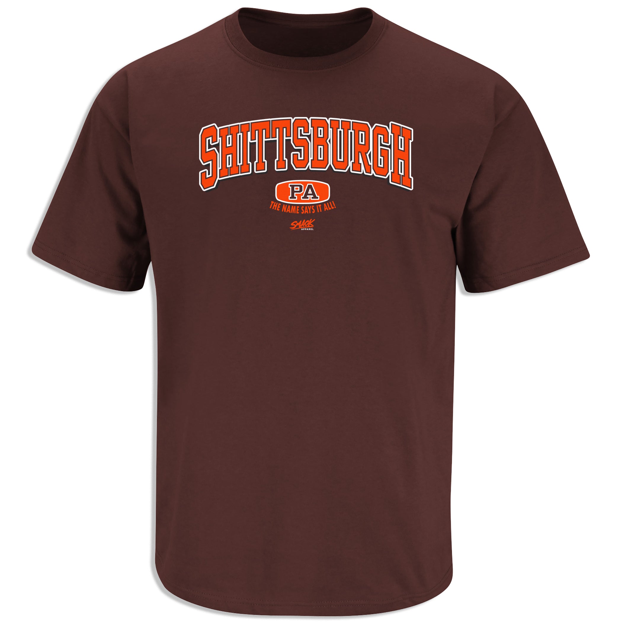 Cleveland Football Shittsburgh, PA Brown T-Shirt (S-5X