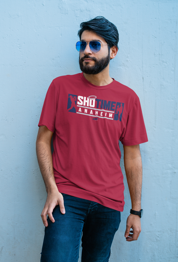 Los Angeles Baseball Fans. Sho-Time Anaheim Shirtâ€¦