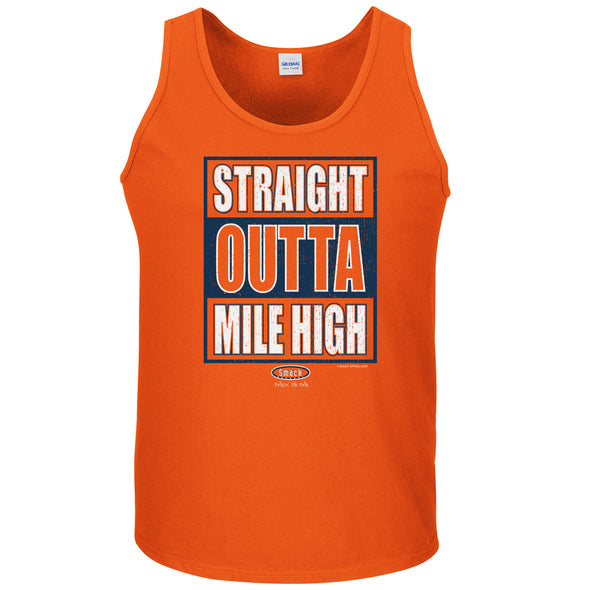 Straight Outta Mile High T-Shirt (Sm-5X) | Denver Football Apparel