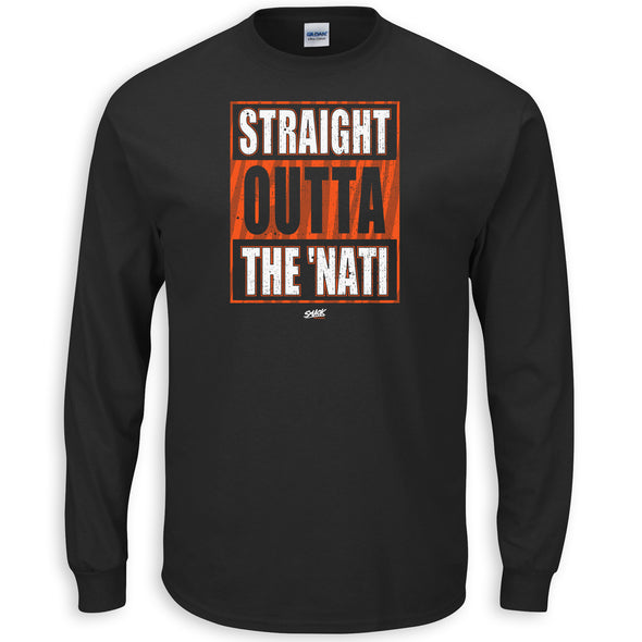 Straight Outta the 'Nati Shirt for Cincinnati Football Fans