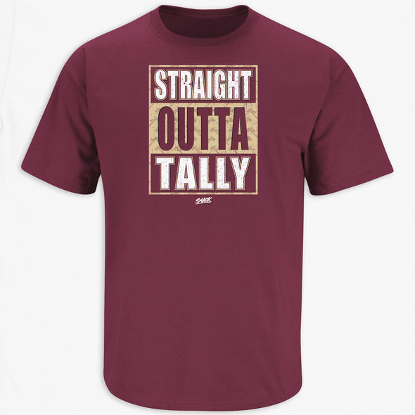 Straight Outta Tally Shirt for Florida State Football Fans