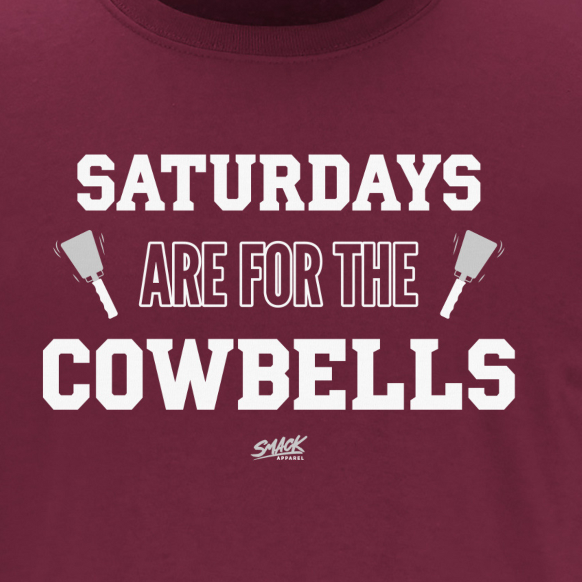 SMACK APPAREL Talkin’ The Talk Saturdays Hoodie - College Fan Style, Red, Sizes SM-5XL - View #9