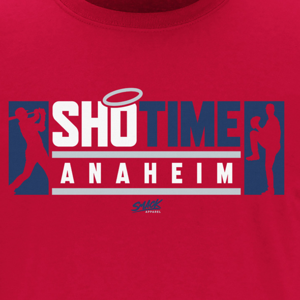 ShoTime Anaheim Shirt | Los Angeles Pro Baseball Apparel | Shop Unlicensed Los Angeles Gear