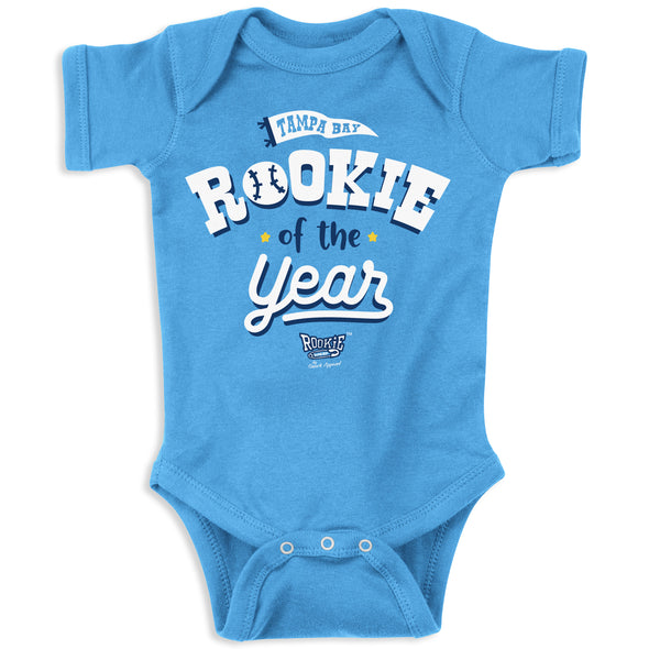 Rookie of the Year | Tampa Bay Pro Baseball Baby Bodysuits or Toddler Tees