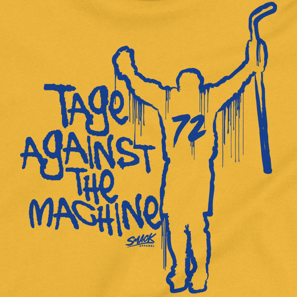 Tage Against the Machine T-Shirt for Buffalo Hockey Fans