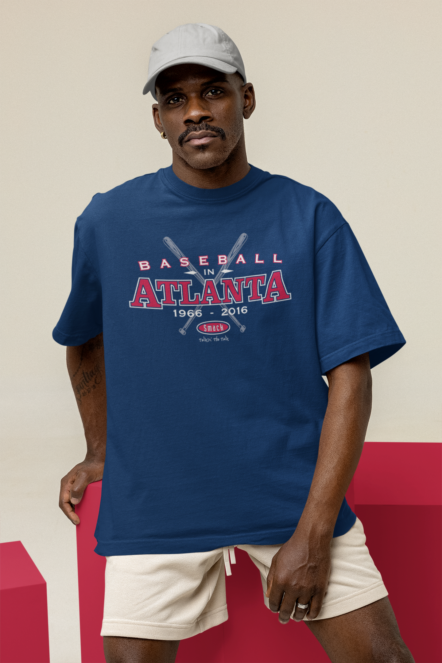 Atlanta Baseball Fans Baseball in Atlanta Shirt Smack Apparel