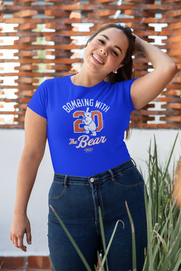 Bombing with the Bear Shirt | New York Baseball Fans (NYM) Apparel