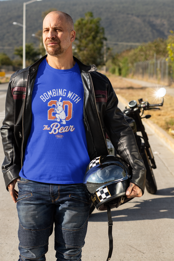 Bombing with the Bear Shirt | New York Baseball Fans (NYM) Apparel