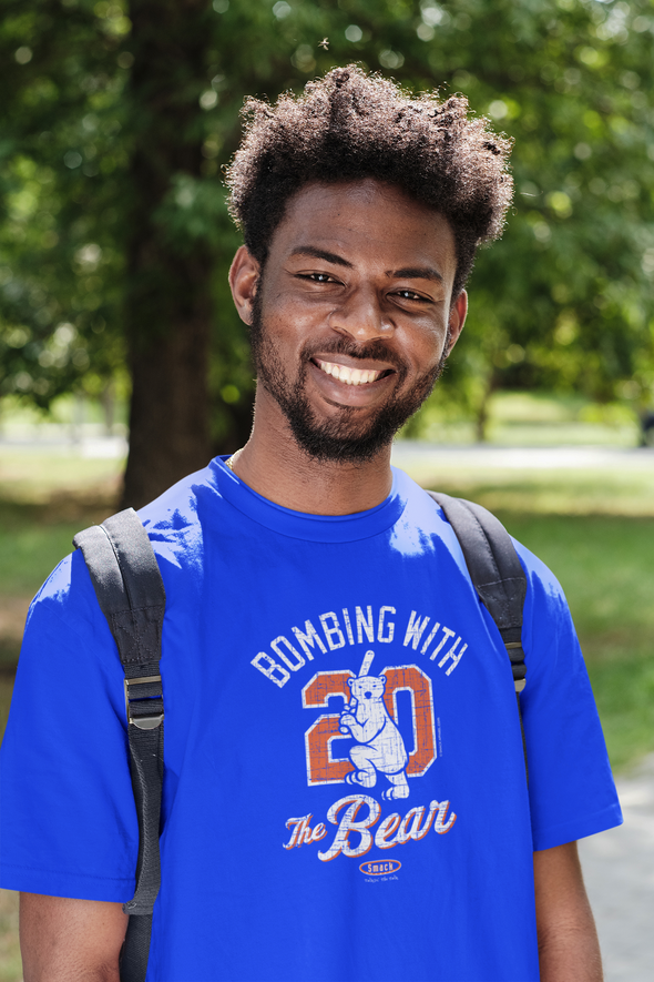 Bombing with the Bear Shirt | New York Baseball Fans (NYM) Apparel