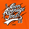 Above Average Joes (9) (28) Shirt for Cincinnati Football Fans | Cincinnati Football T-Shirt