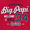 Congratulations Big Papi Welcome to the Hall for Boston Baseball Fans