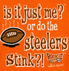 Unlicensed Cleveland Pro Football Baby Bodysuits or Toddler Tees | Do the Steelers Stink?! (Anti-Pittsburgh)