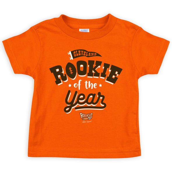 Rookie of the Year | Cleveland Pro Football Baby Bodysuits or Toddler Tees
