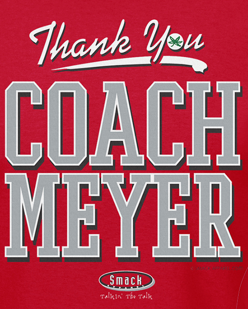 coach meyer ohio state buckeyes shirt