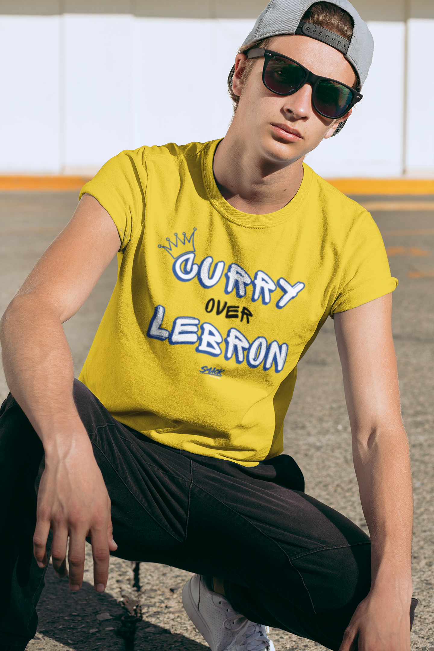 Curry Over Lebron Shirt for Golden State Basketball Fans – Smack