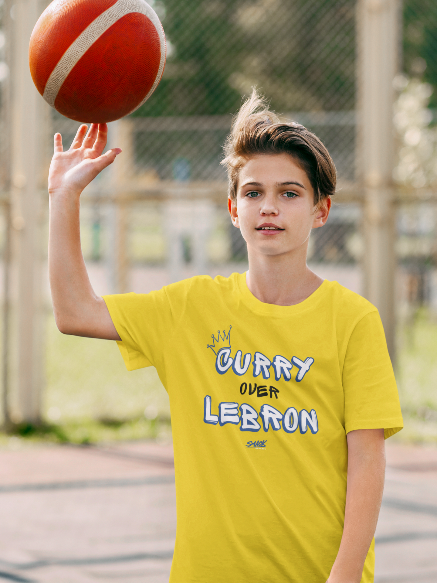 Curry Over Lebron Shirt for Golden State Basketball Fans – Smack