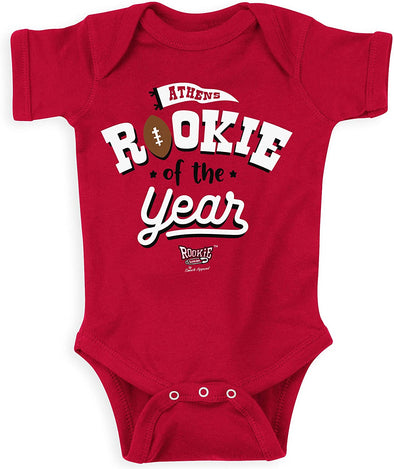 Rookie of the Year Baby Onesie or Toddler T-Shirt for Georgia College Football Fans