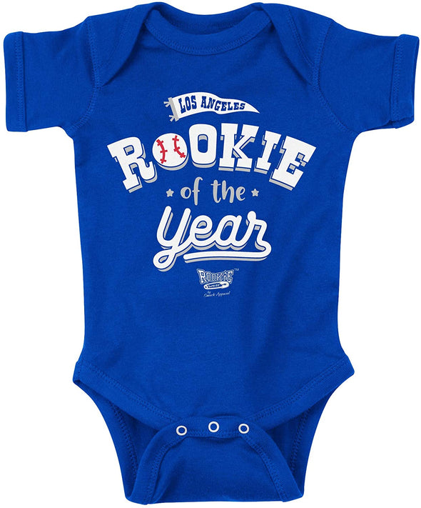 LA Rookie of the Year | Los Angeles Baseball Fans - Baby Bodysuits or Toddler Tees