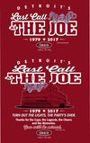 Detroit Hockey Fans. Last Call at The Joe Red T-Shirt