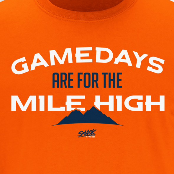 Gamedays T-Shirt for Denver Football Fans