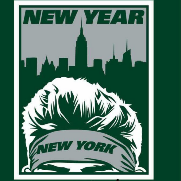New Year, New York | New York Football T-Shirt | NYJ Football Shirt