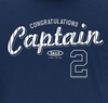Congratulations Captain #2 NYY Shirt | New York Pro Baseball Fans (NYY) Apparel | Shop Unlicensed New York Gear