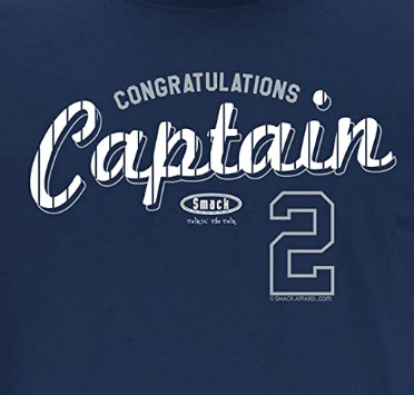 Congratulations Captain #2 NYY Shirt | New York Pro Baseball Fans (NYY) Apparel | Shop Unlicensed New York Gear