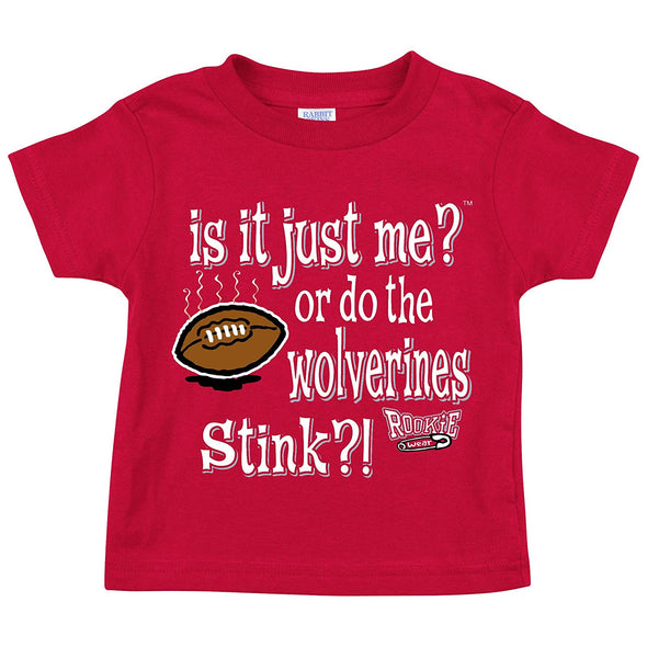 Do the Wolverines Stink?!  |  (Anti-Michigan) Ohio State College Sports Baby Bodysuits or Toddler Tees