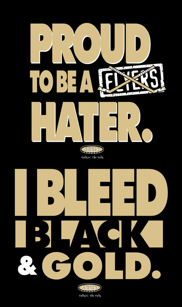 Pittsburgh Pro Hockey Shirt | Buy Pittsburgh Hockey Gear | Proud to be a Flyers Hater (Anti-Philadelphia) Shirt