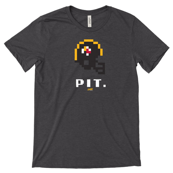 pittsburgh-football-retro-bella short sleeve