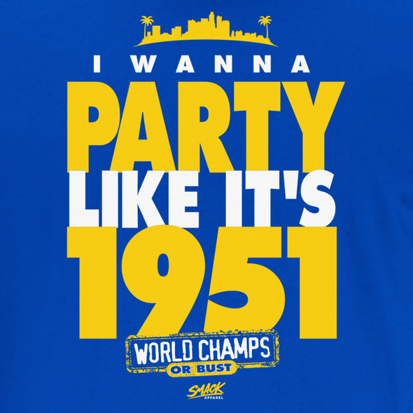 I Wanna Party Like It's 1951 for Los Angeles Football Fans