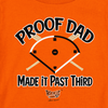 Proof Dad Made it Past Third Baby and Newborn Gifts for San Francisco Baseball Fans