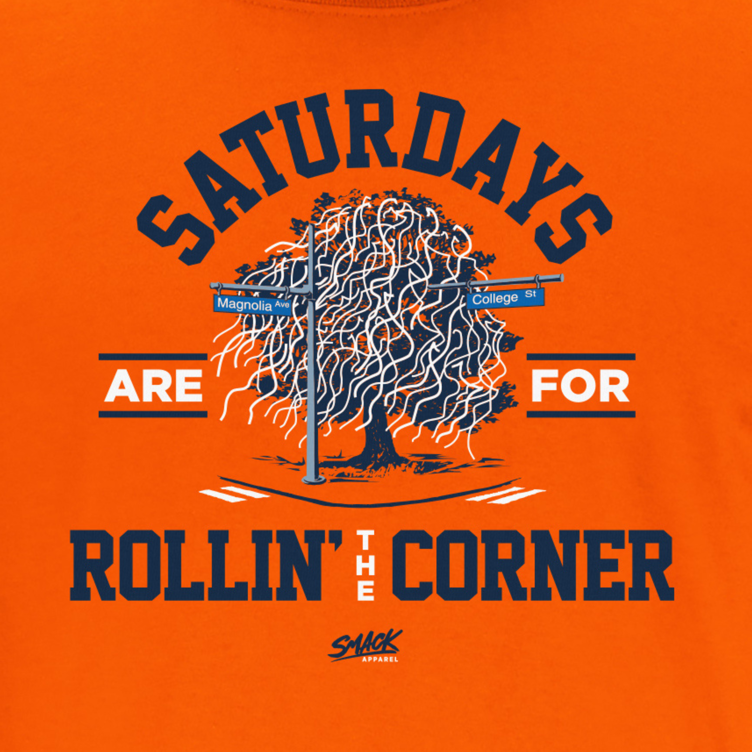 Saturdays Are For Rollin' the Corner Shirt for Auburn College Football Fans
