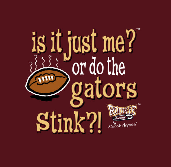 Unlicensed Florida State College Sports Baby Bodysuits or Toddler Tees | Do the Gators Stink?! (Anti-Gators)