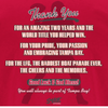 Thank You Tribute Shirt