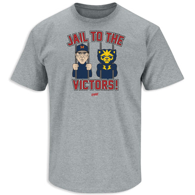 Smack Apparel Choke (Anti-Michigan) T-Shirt for Ohio State College Fans  (SM-5XL)