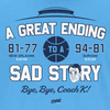 A Great Ending (Anti-Coach K) Shirt for North Carolina Basketball Fans