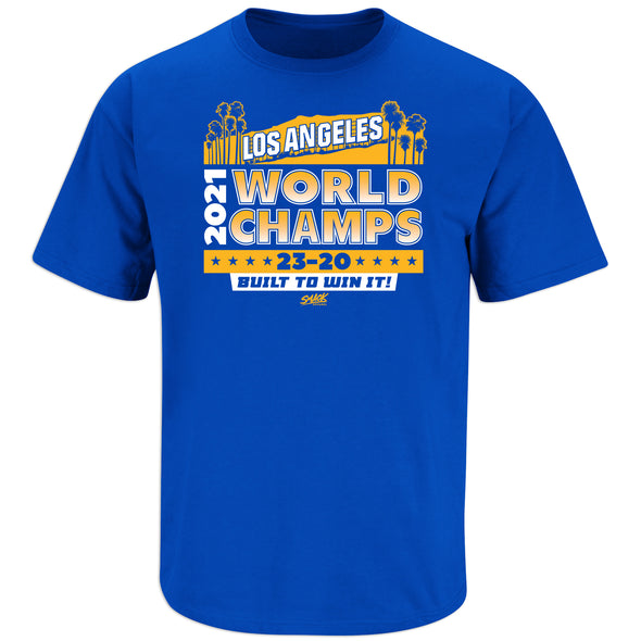 Los Angeles 2021 World Champs (23-20) Shirt for LA Football Fans