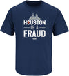 Houston is a Fraud NYY Shirt | New York Pro Baseball Apparel | Shop Unlicensed New York Gear