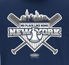 No Place Like Home Shirt | New York Baseball Fans (NYY) Apparel | Shop Unlicensed New York Gear